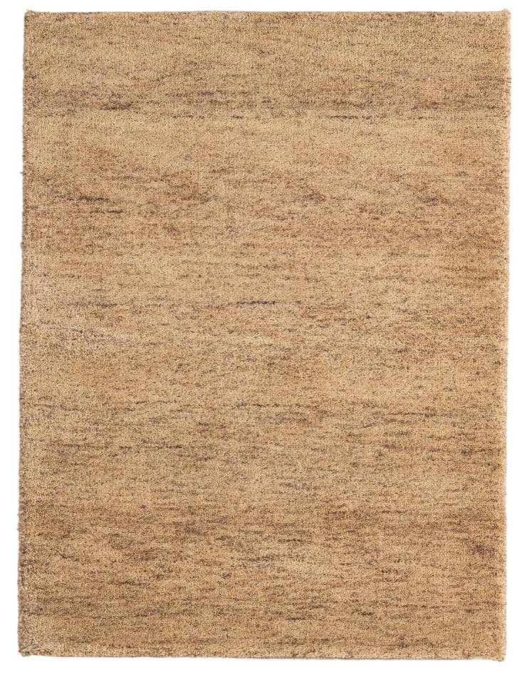Detail image of 2' 4 x 4' 8 Hand Knotted Kashkuli Gabbeh Wool Runner Rug