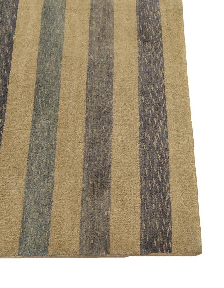 Detail image of 2' 4 x 4' 8  Hand Knotted Kashkuli Gabbeh Oriental Wool Runner Rug