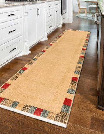 2' 7 x 10' Kashkuli Gabbeh Runner Rug