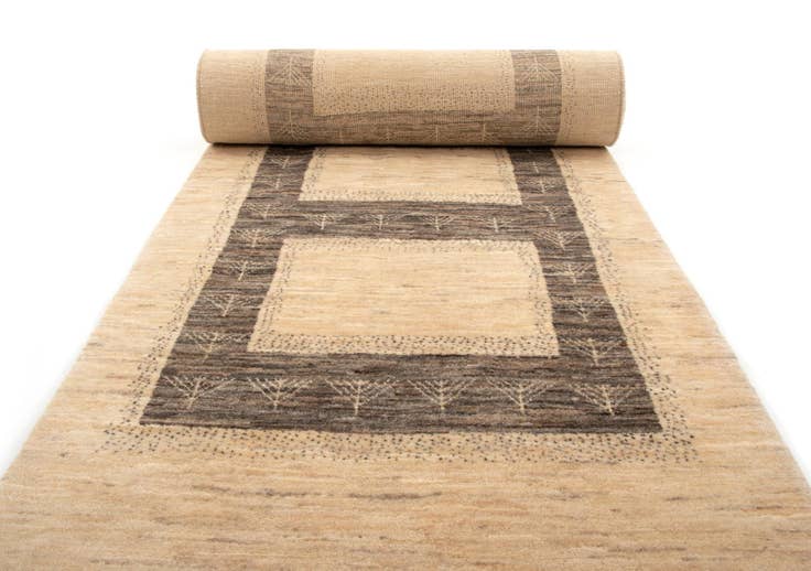Detail image of 2' 6 x 10' 2 Kashkuli Wool Runner Rug