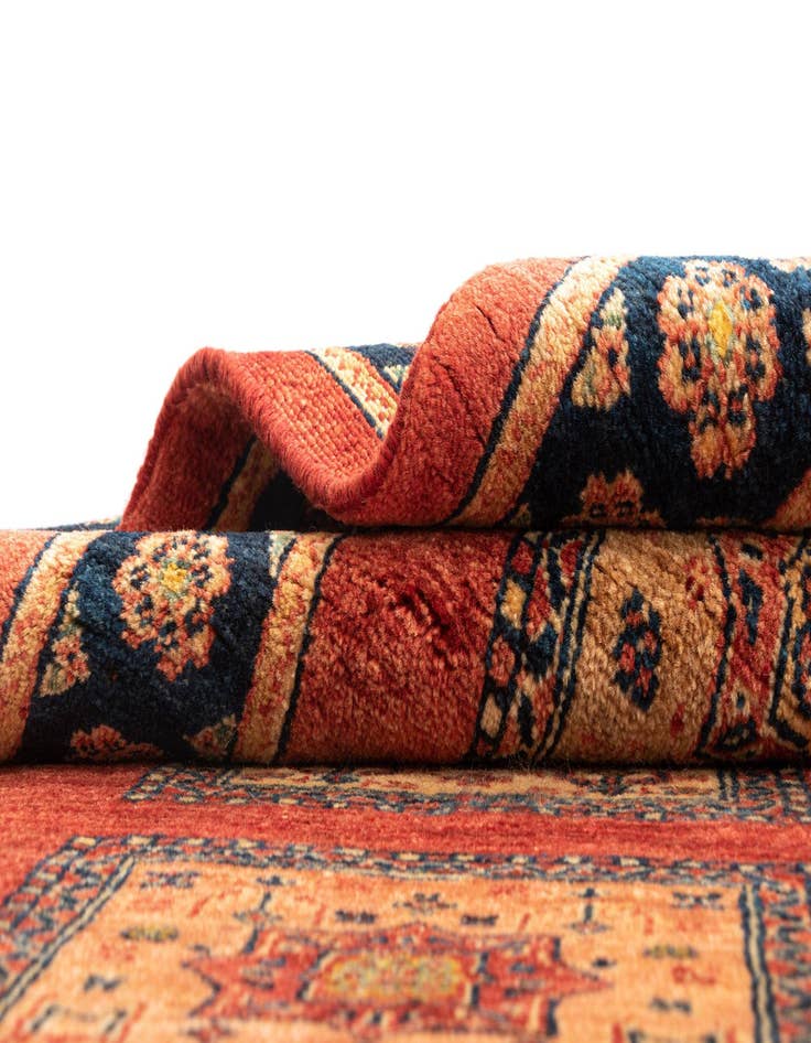 Detail image of 2' 5 x 6' 4 Kashkuli Wool Runner Rug