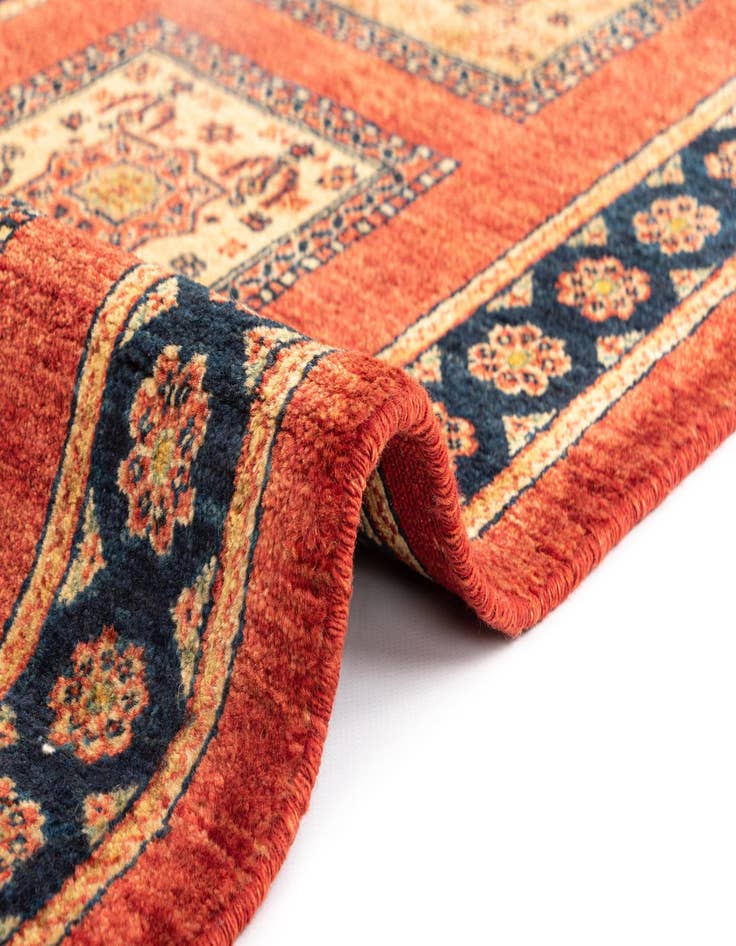 Detail image of 2' 5 x 6' 4 Kashkuli Wool Runner Rug