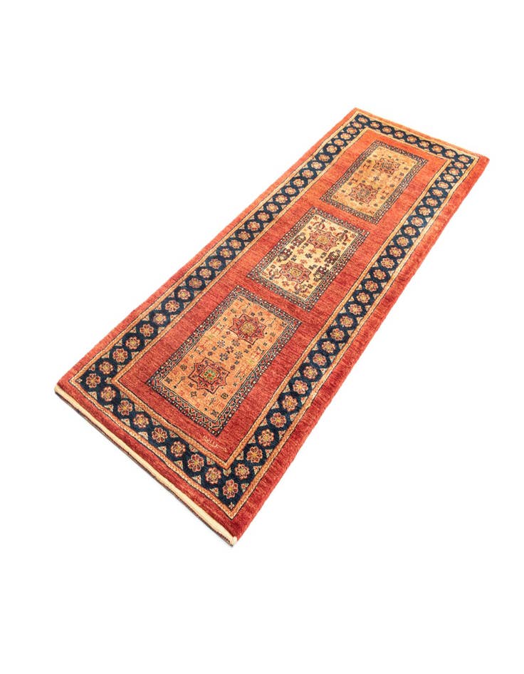 Detail image of 2' 5 x 6' 4 Kashkuli Wool Runner Rug