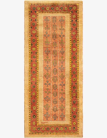 2' 9 x 6' 5 Kashkuli Wool Runner Rug