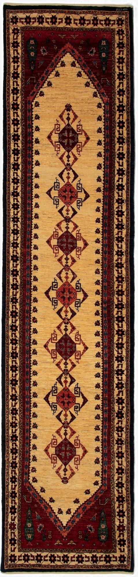 2' 11 x 12' 8 Kashkuli Runner Rug