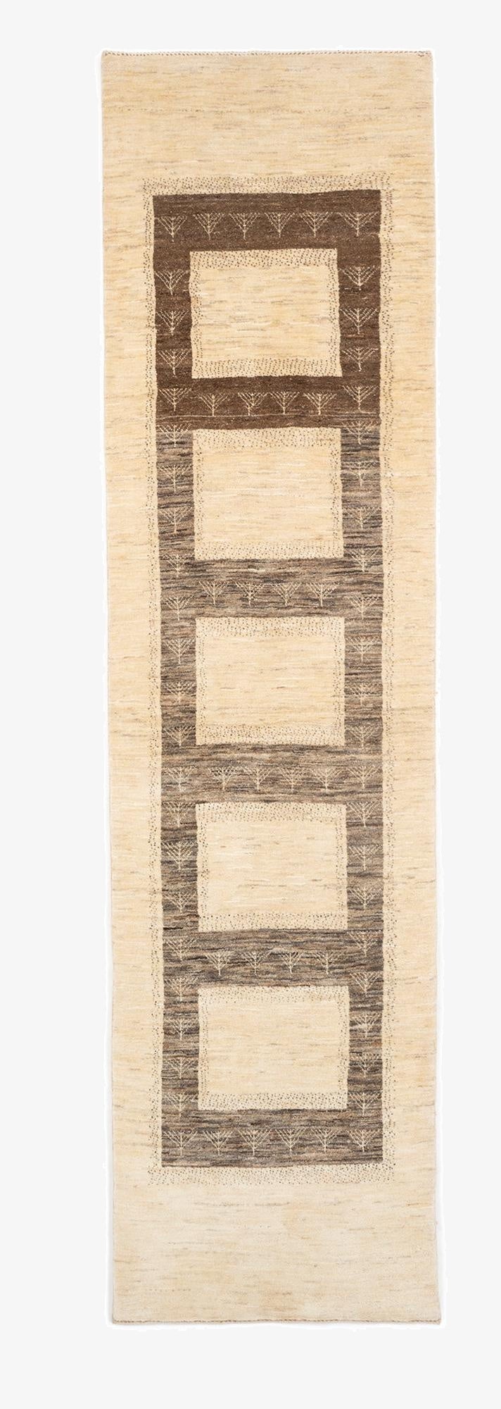 2' 6 x 10' 2 Kashkuli Wool Runner Rug