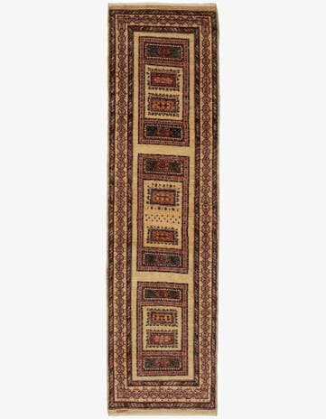 2' 6 x 9' 7 Kashkuli Runner Rug