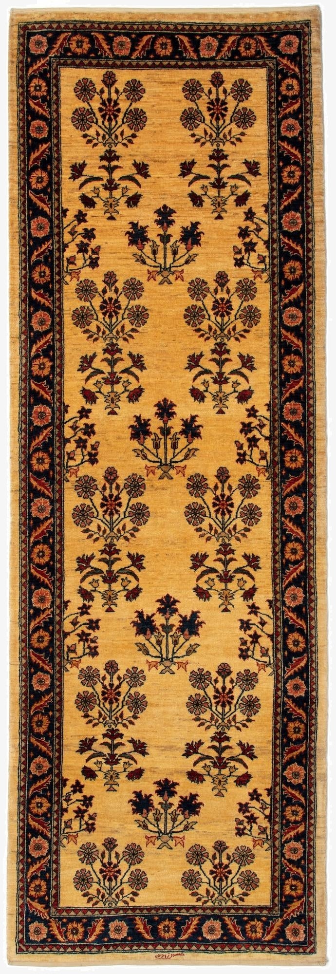 3' x 9' Kashkuli Runner Rug