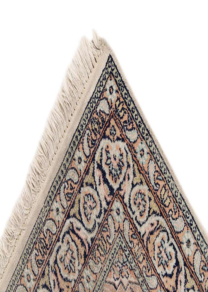 2' 4 x 10' 8 Hand Knotted Kashmir Oriental Wool Runner Rug