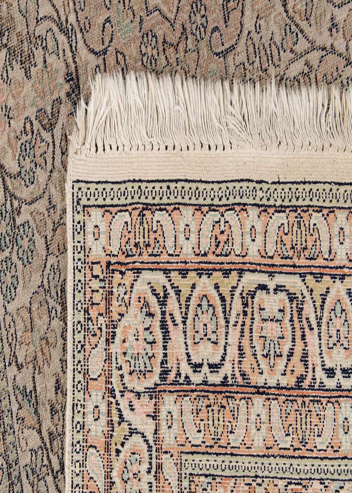 2' 4 x 10' 8 Hand Knotted Kashmir Oriental Wool Runner Rug