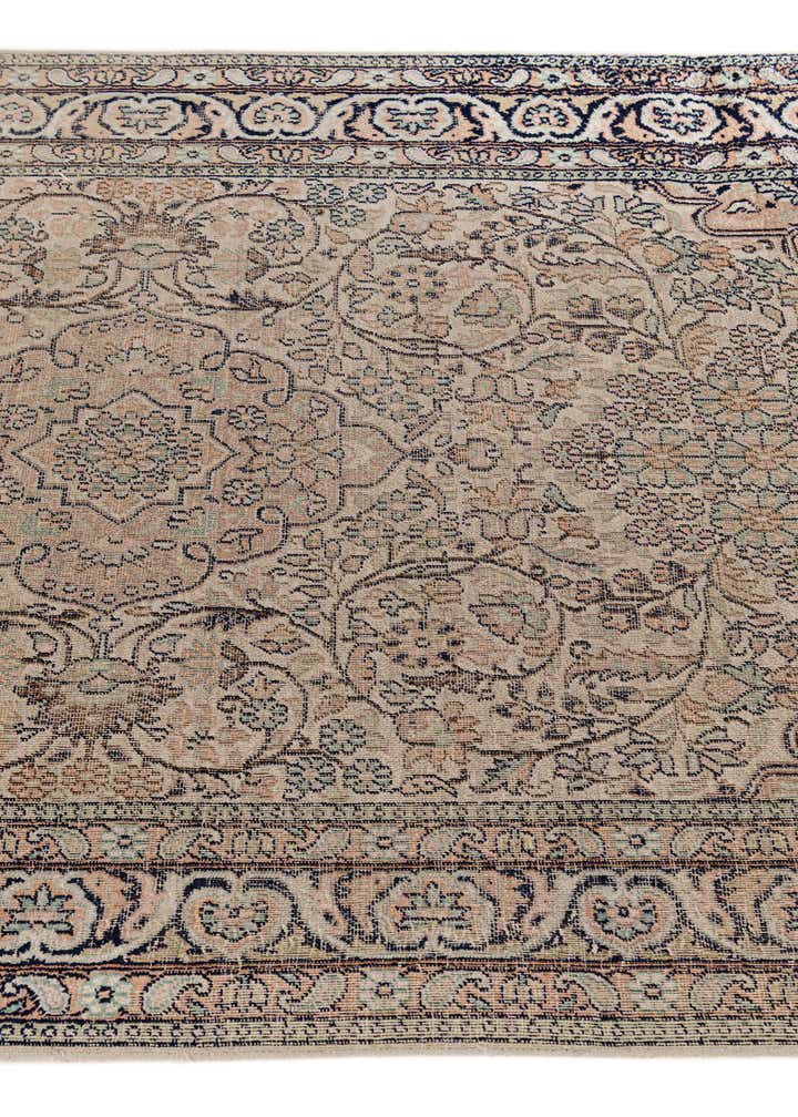 2' 4 x 10' 8 Hand Knotted Kashmir Oriental Wool Runner Rug