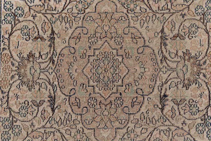 2' 4 x 10' 8 Hand Knotted Kashmir Oriental Wool Runner Rug