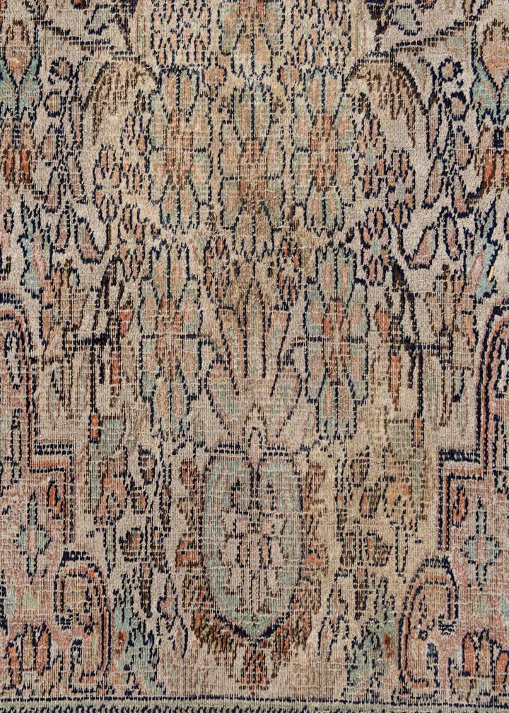 2' 4 x 10' 8 Hand Knotted Kashmir Oriental Wool Runner Rug