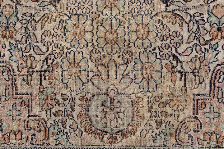 2' 4 x 10' 8 Hand Knotted Kashmir Oriental Wool Runner Rug