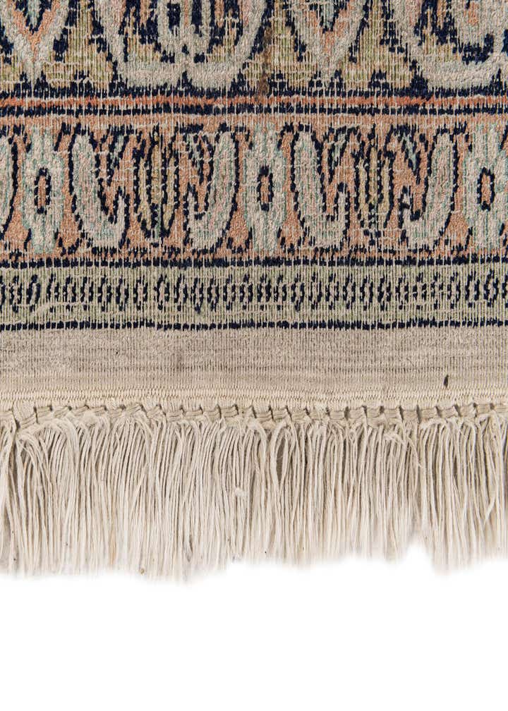 2' 4 x 10' 8 Hand Knotted Kashmir Oriental Wool Runner Rug