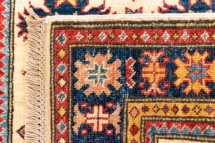 Detail image of 80cm x 295cm Kazak Runner Rug