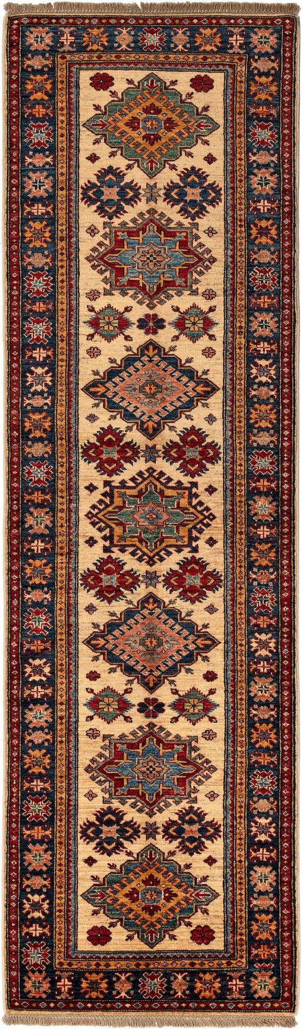 80cm x 295cm Kazak Runner Rug