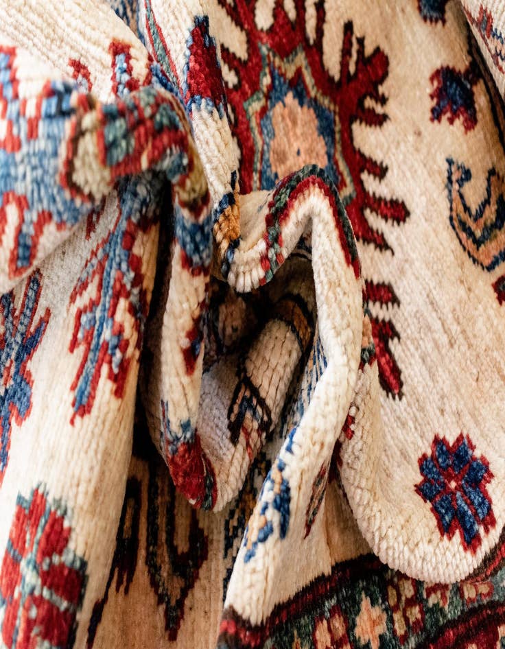 Detail image of 2' 7 x 10' 7 Kazak Wool Runner Rug