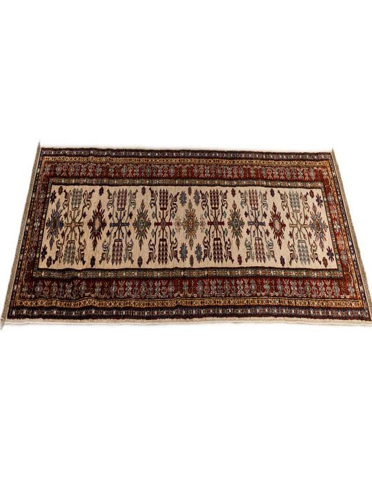 Detail image of 2' 7 x 10' 7 Kazak Wool Runner Rug