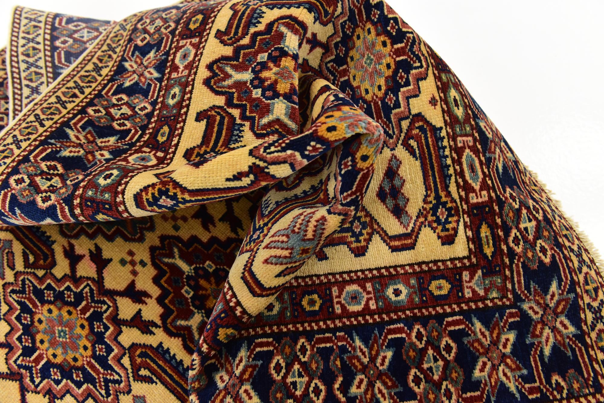 2' 9 x 9' 6 Hand Knotted Kazak Runner Rug