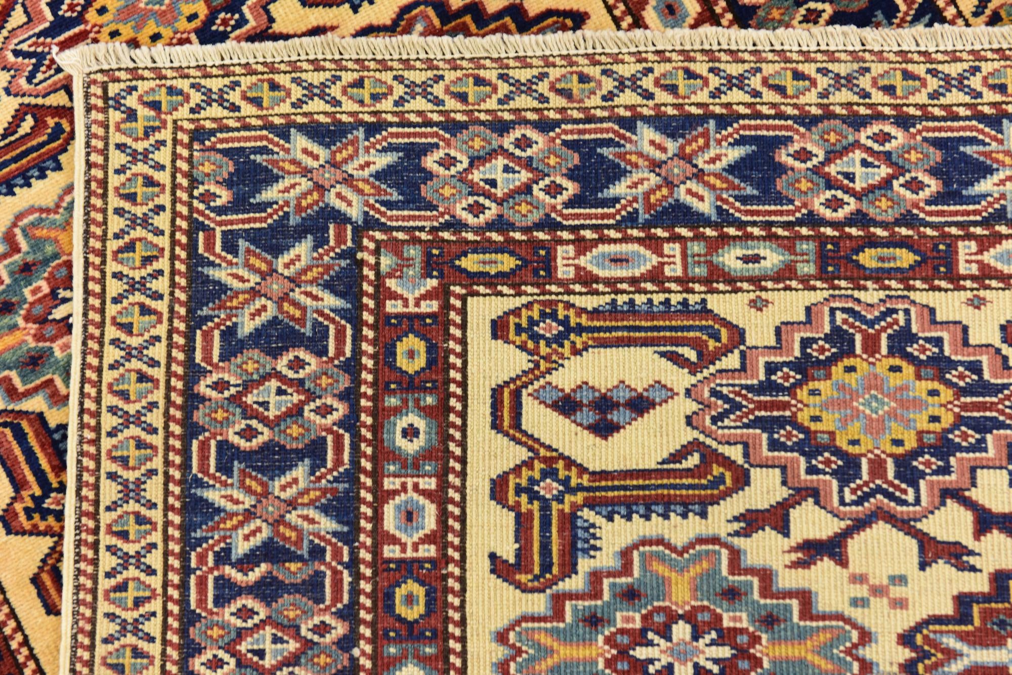 2' 9 x 9' 6 Hand Knotted Kazak Runner Rug