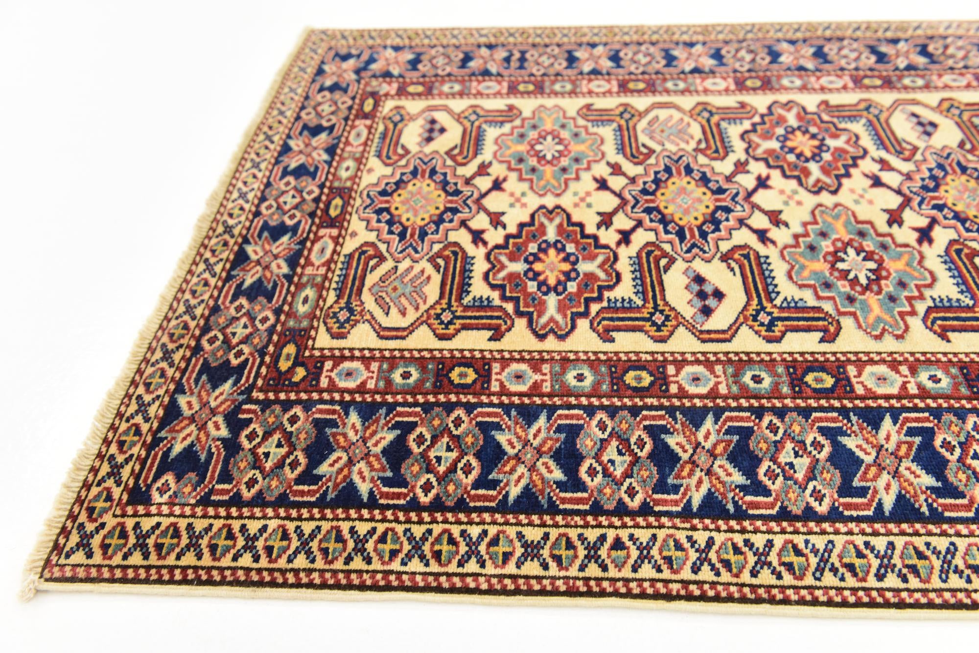 2' 9 x 9' 6 Hand Knotted Kazak Runner Rug