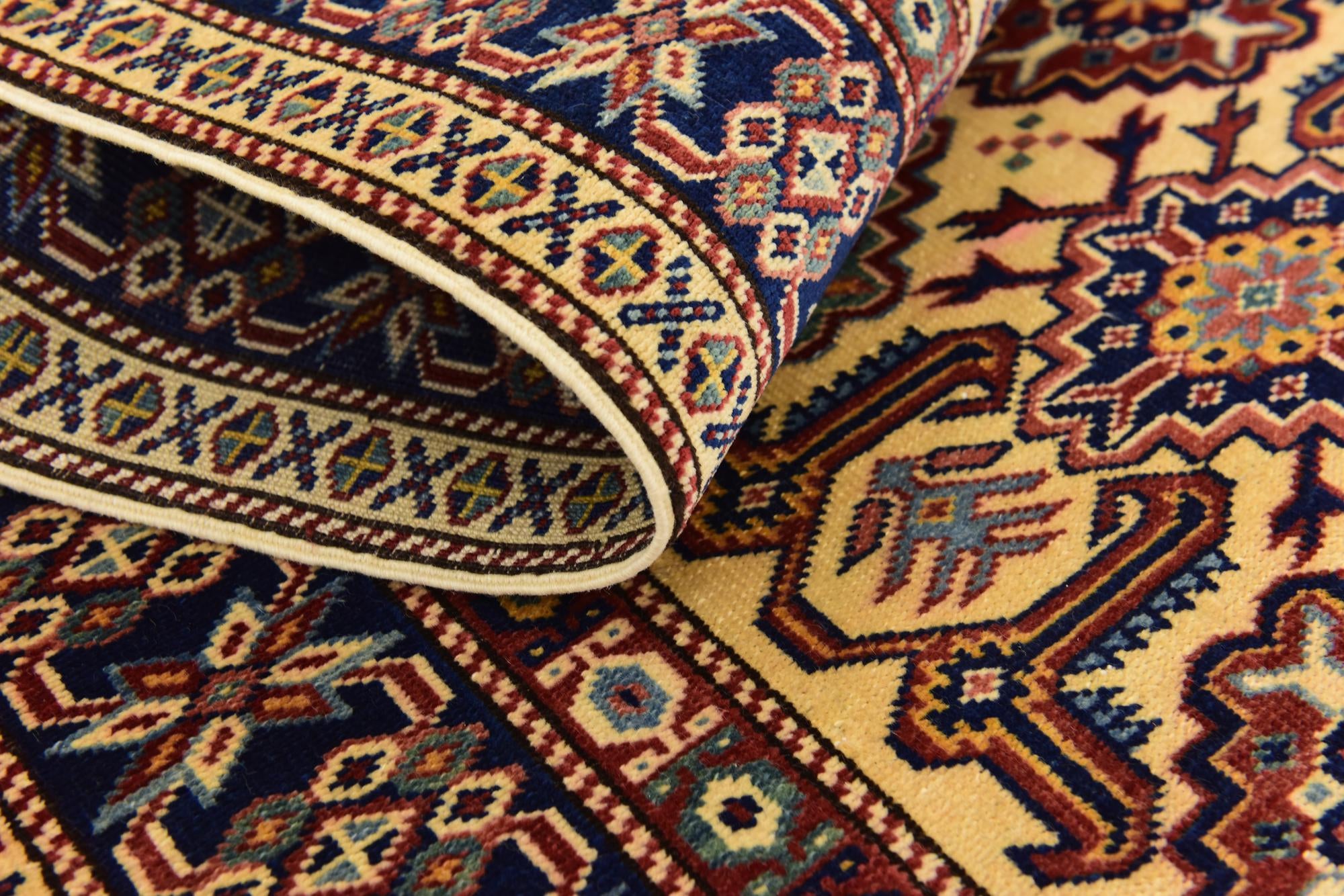 2' 9 x 9' 6 Hand Knotted Kazak Runner Rug