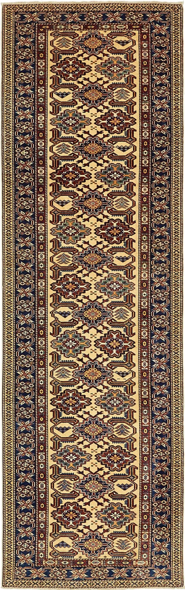 2' 9 x 9' 6 Hand Knotted Kazak Runner Rug