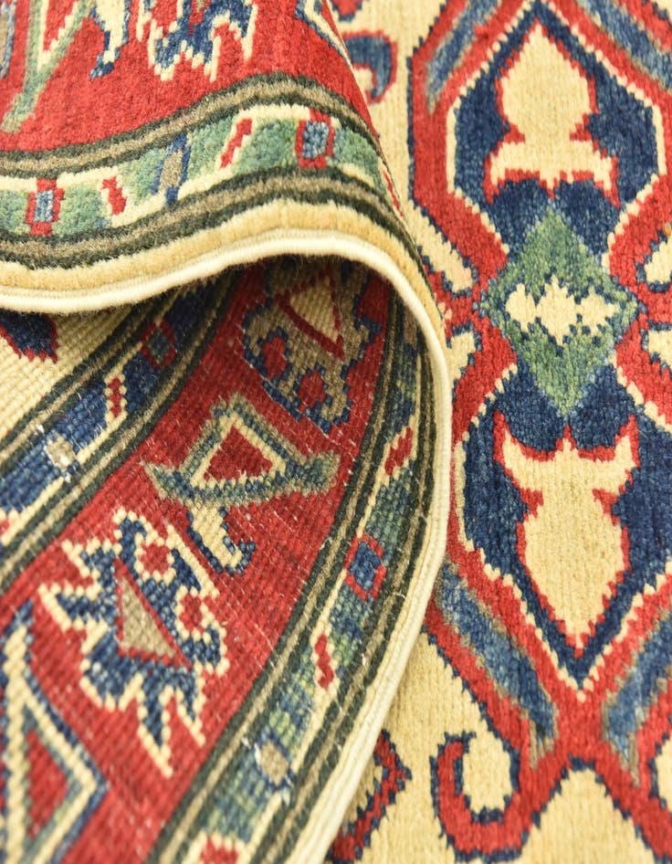 Detail image of 2' 8 x 9' 10  Hand Knotted Kazak Runner Rug