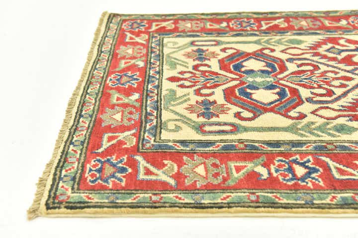 2' 8 x 9' 10 Hand Knotted Kazak Runner Rug