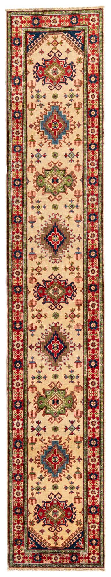 2' 9 x 15' 6 Hand Knotted Kazak Runner Rug