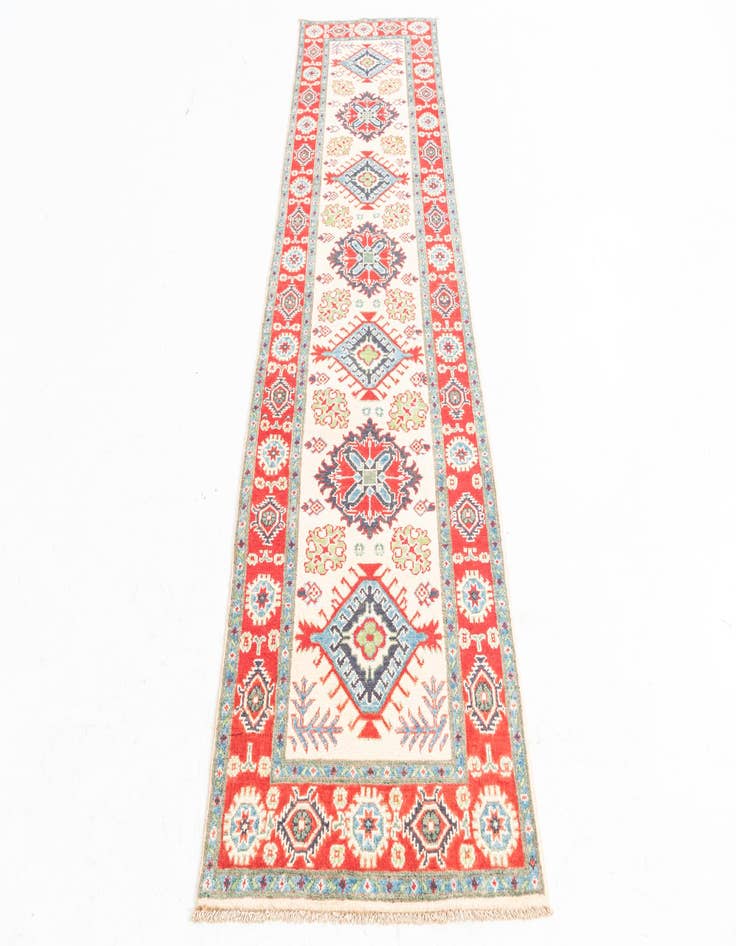 Detail image of 2' 7 x 9' 8  Hand Knotted Kazak Runner Rug