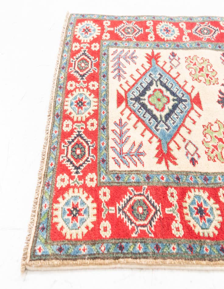Detail image of 2' 7 x 9' 8 Hand Knotted Kazak Runner Rug