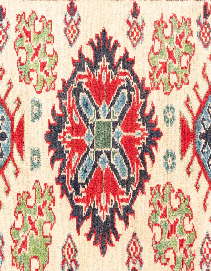 Detail image of 2' 7 x 9' 8 Hand Knotted Kazak Runner Rug