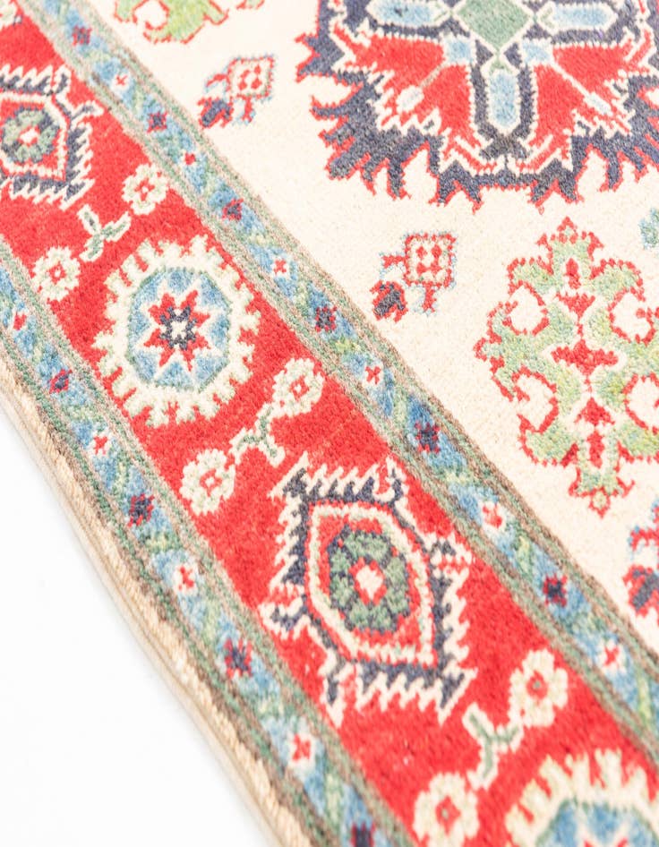 Detail image of 2' 7 x 9' 8 Hand Knotted Kazak Runner Rug