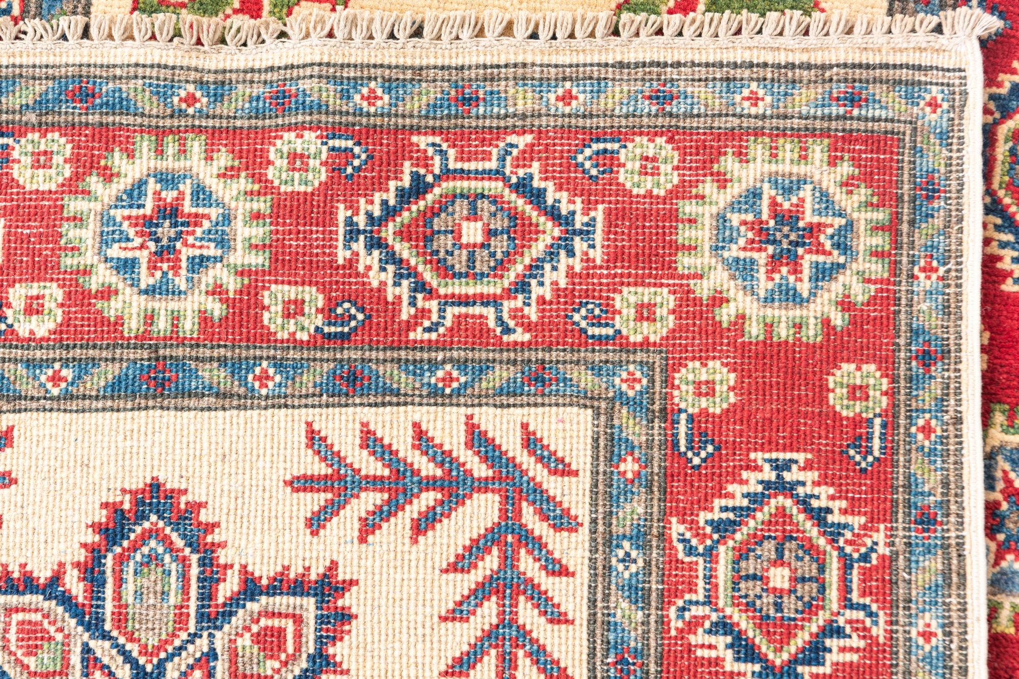 2' 7 x 9' 10 Hand Knotted Kazak Runner Rug