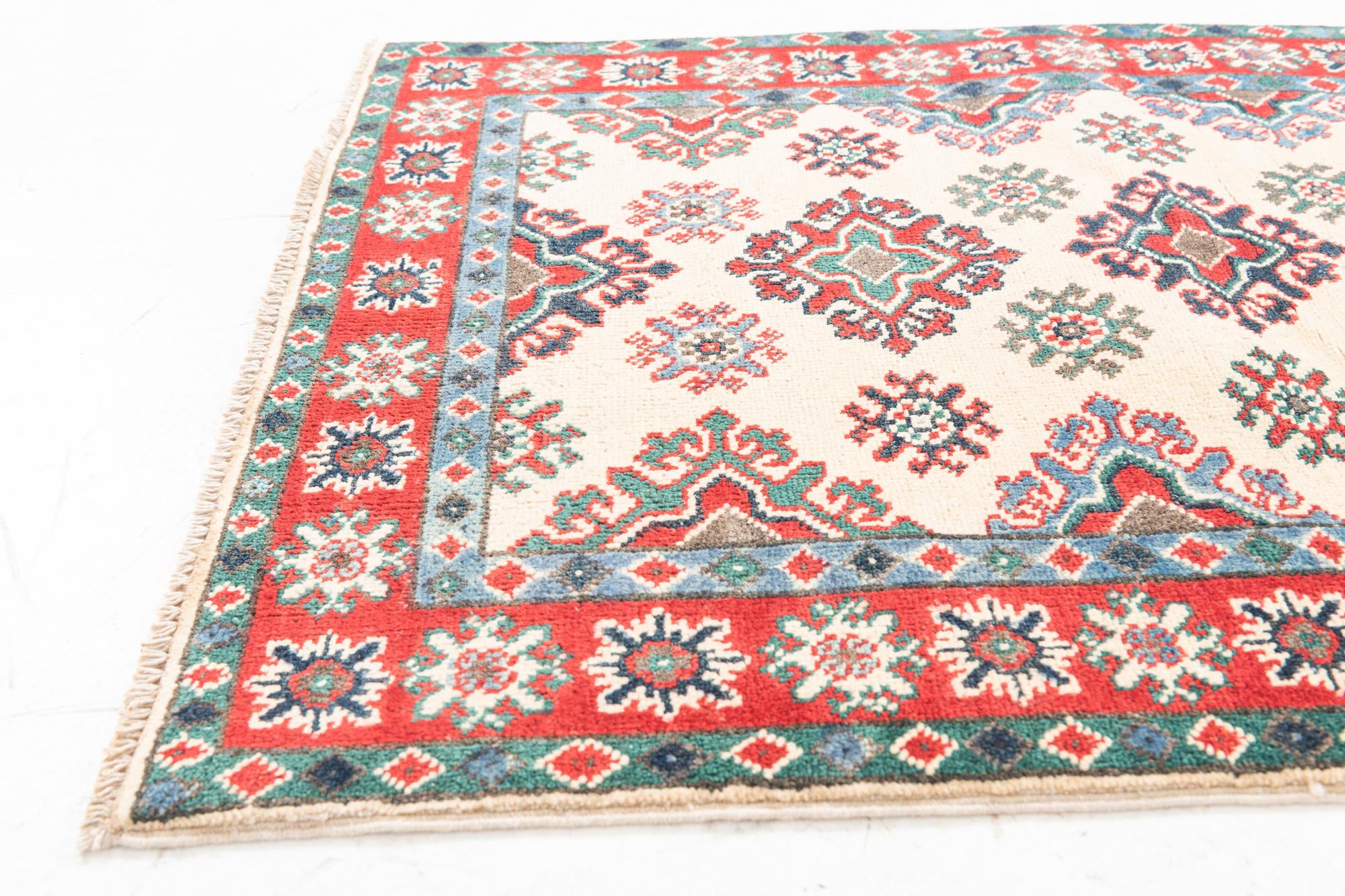 2' 9 x 9' 10 Hand Knotted Kazak Runner Rug