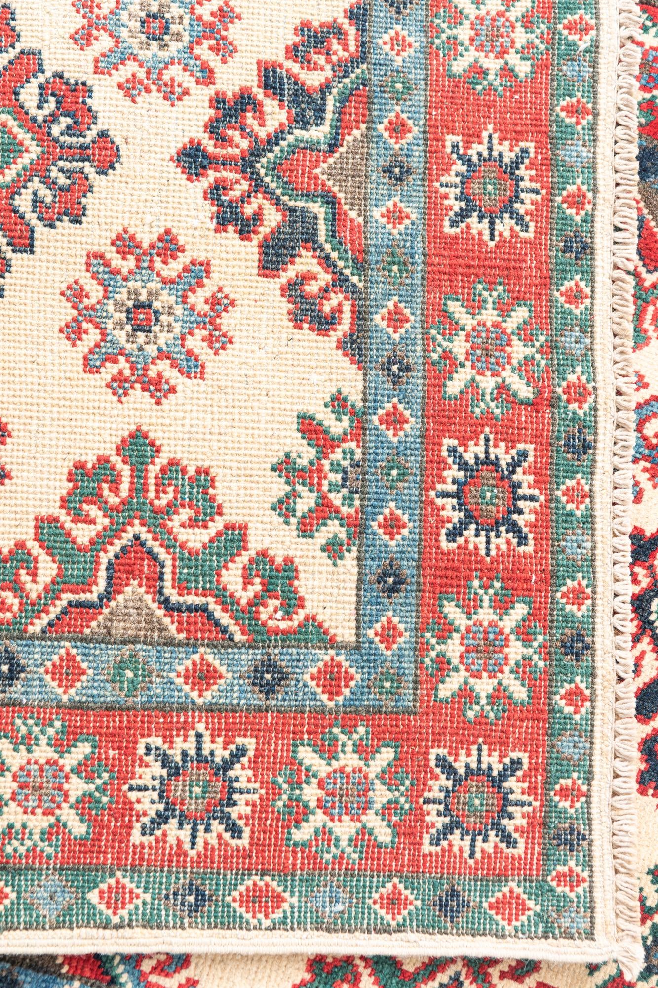 2' 9 x 9' 10 Hand Knotted Kazak Runner Rug
