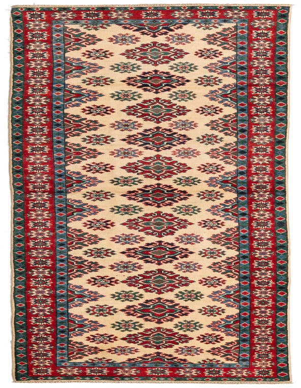 Detail image of 2' 9 x 9' 10 Hand Knotted Kazak Runner Rug