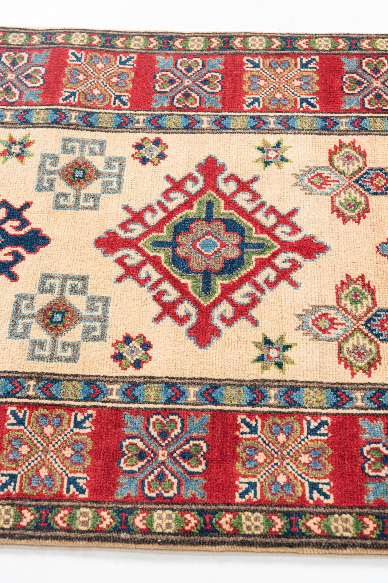 2' 9 x 9' 10 Hand Knotted Kazak Runner Rug