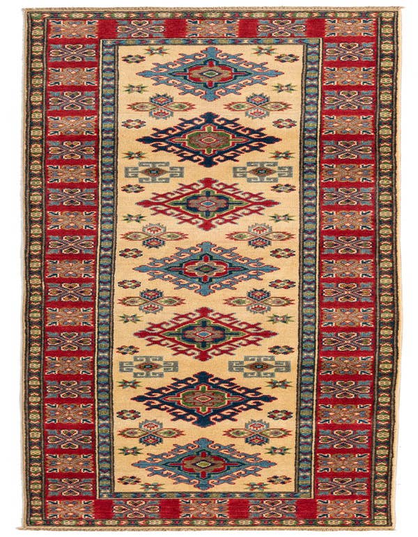 Detail image of 2' 9 x 9' 10 Hand Knotted Kazak Runner Rug