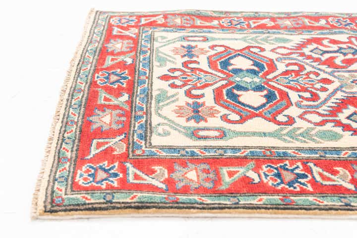 2' 9 x 9' 8 Hand Knotted Kazak Runner Rug