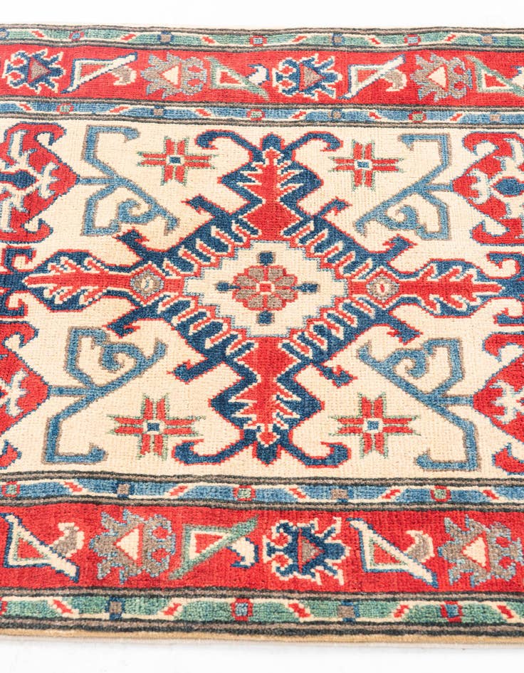 Detail image of 2' 9 x 9' 8  Hand Knotted Kazak Runner Rug