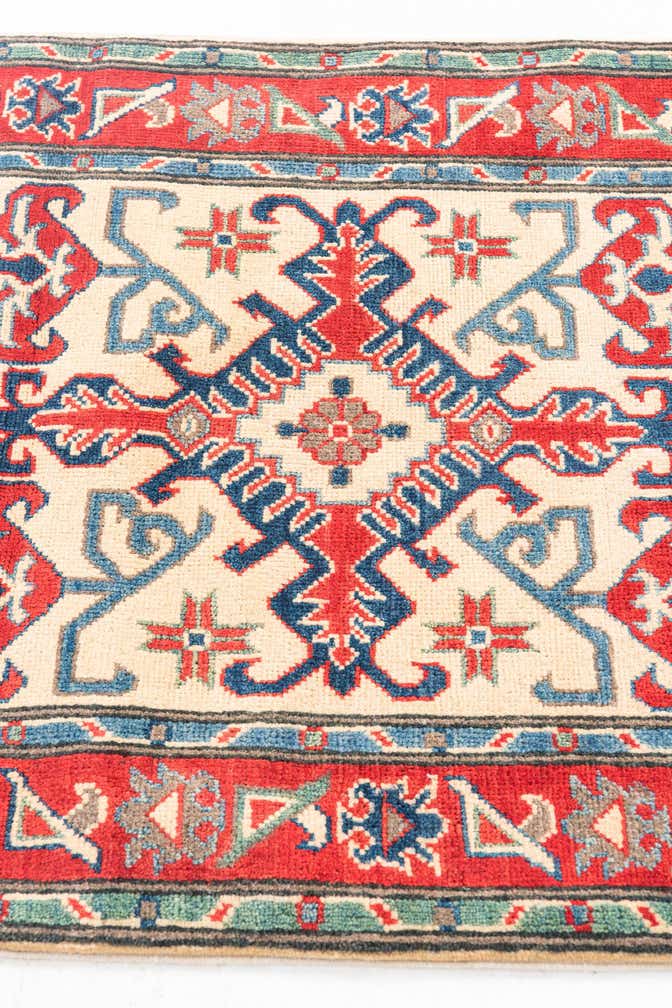 2' 9 x 9' 8 Hand Knotted Kazak Runner Rug