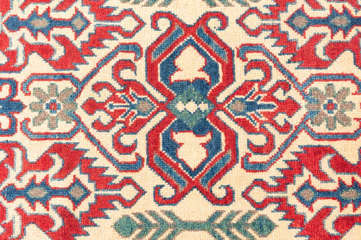 2' 9 x 9' 8 Hand Knotted Kazak Runner Rug