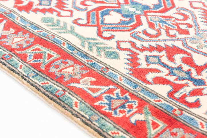 2' 9 x 9' 8 Hand Knotted Kazak Runner Rug