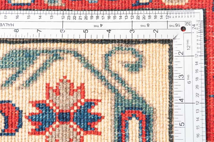 2' 9 x 9' 8 Hand Knotted Kazak Runner Rug