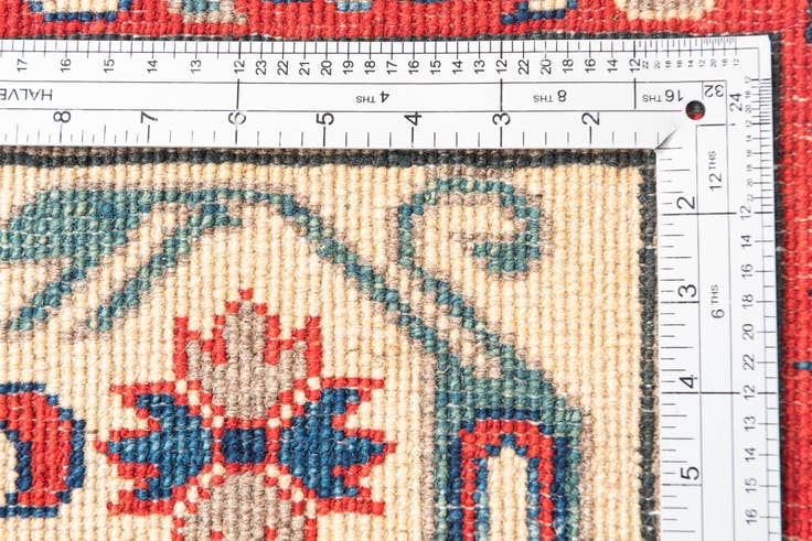 Detail image of 2' 9 x 9' 8 Hand Knotted Kazak Runner Rug