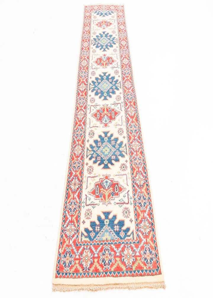 2' 9 x 9' 9 Hand Knotted Kazak Runner Rug