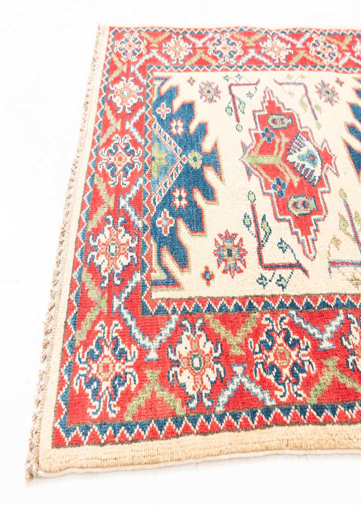 2' 9 x 9' 9 Hand Knotted Kazak Runner Rug